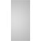 Ekena Millwork Vertical Surface Mount PVC Gable Vnt: Non-Functional, w/2"W x 1-1/2"H, Brickmould Frame, 16"W x 34"H GVPVE16X3402SN - alternate 2